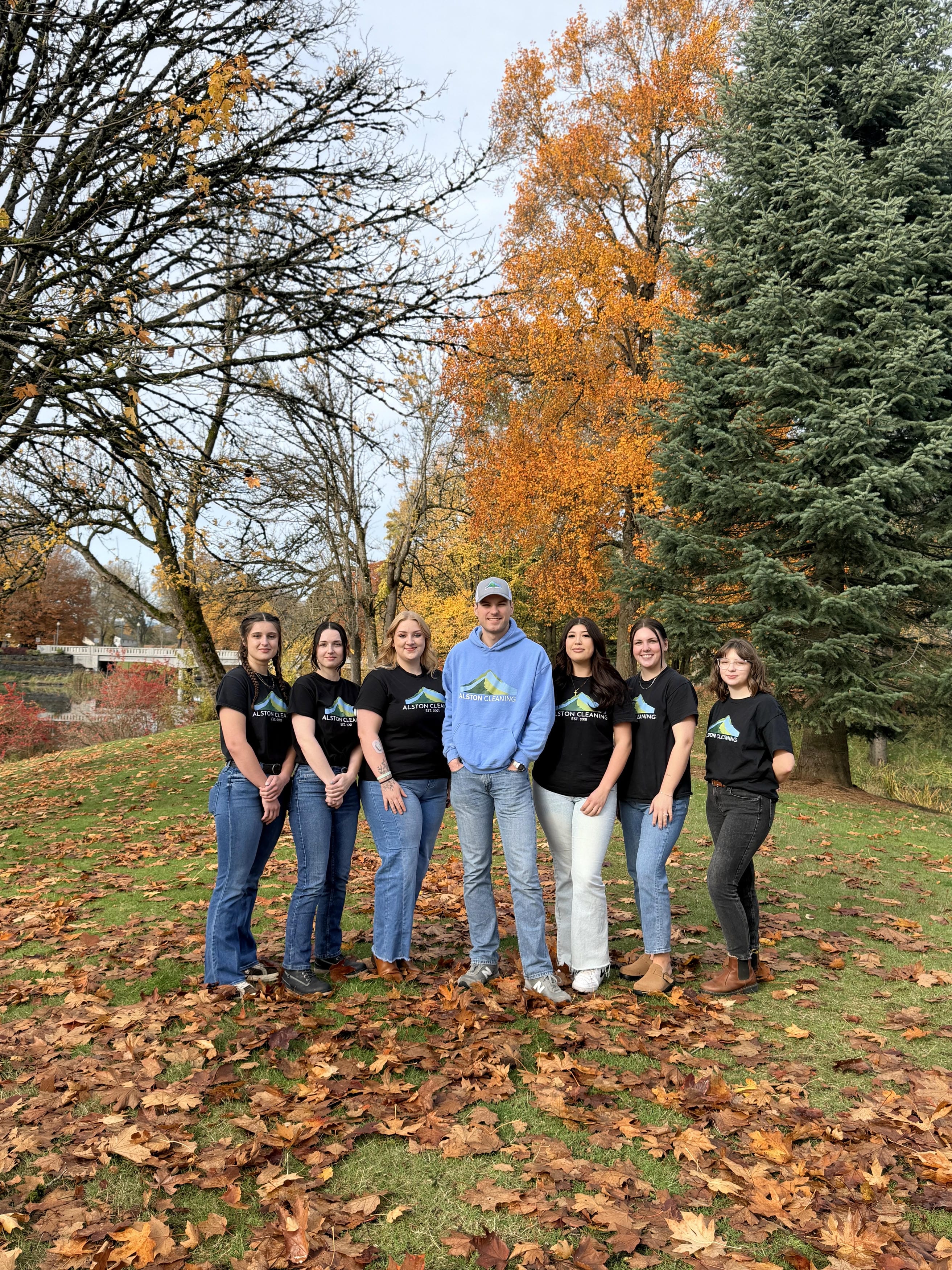 Alston Cleaning team, janitorial and commercial cleaning in Longview, Kelso, and Cowlitz County